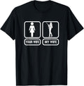 Mens Your Wife My Wife Rifle Guns Fathers Day Gun Husband