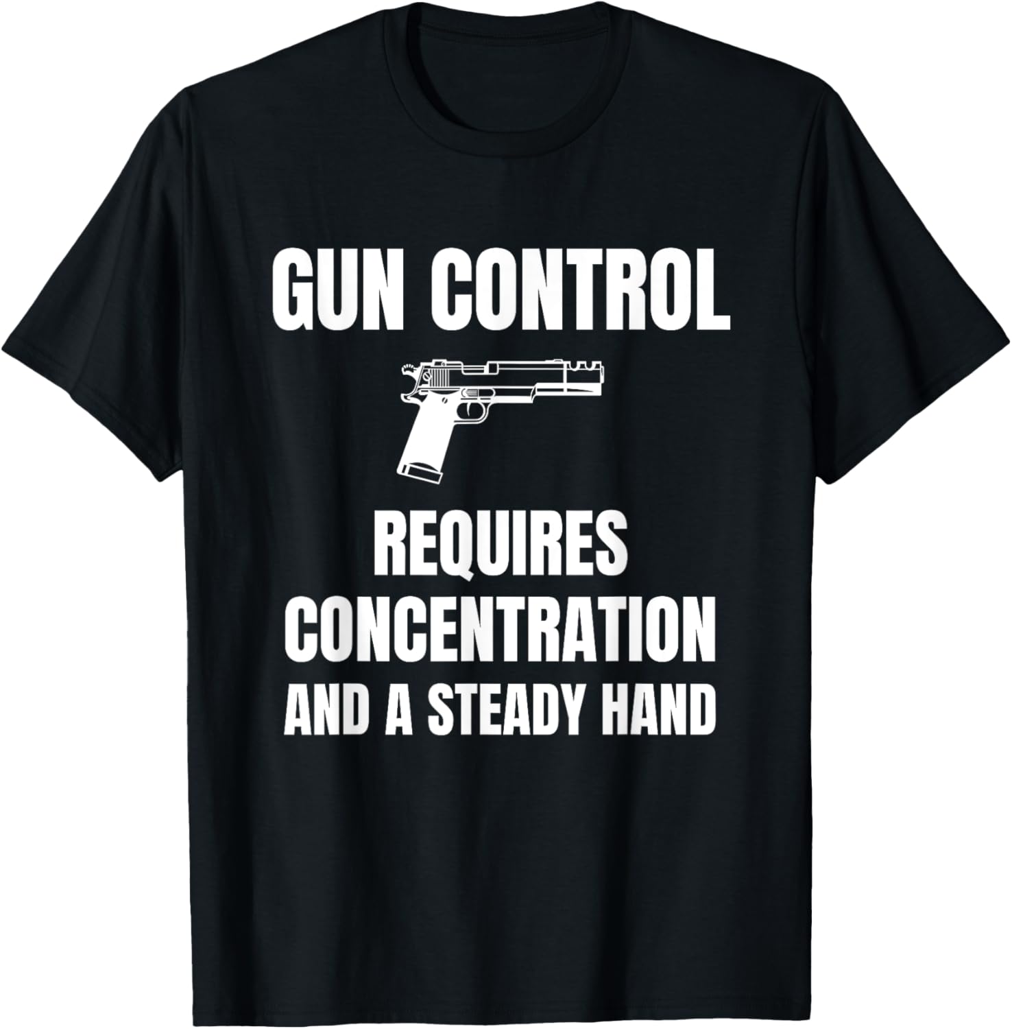 Gun Control Requires Concentration And A Steady Hand