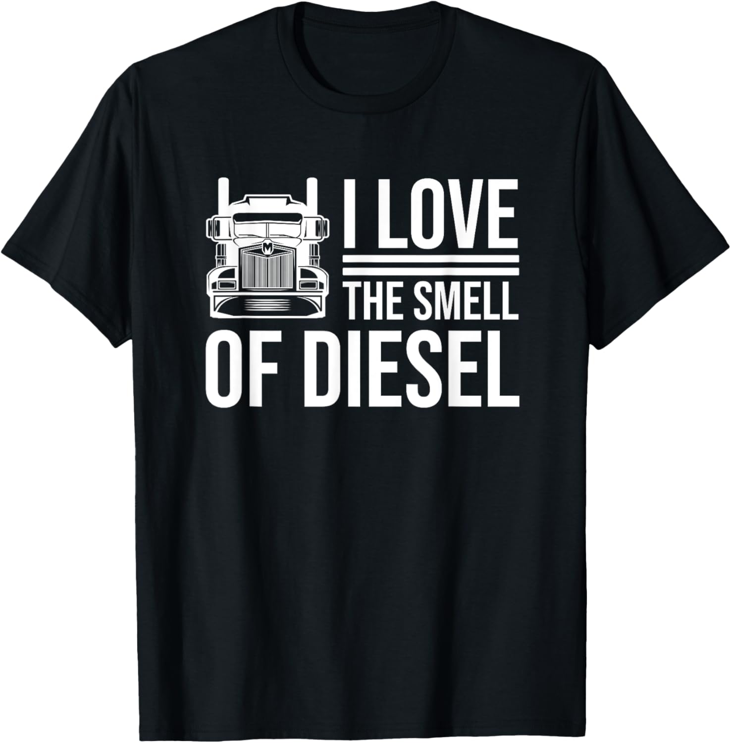 Trucker 18 Wheeler Truck Driver Love Smell Of