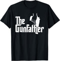 Gunfather Tee Shirt Gun Owners Gun Enthusiasts