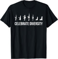 Gun Shirt Celebrate Diversity Gun Owner T Shirt Mens Black Classic Fit