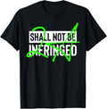2A Shirt Second Amendment Shall Not Be Infringed Gun Rights