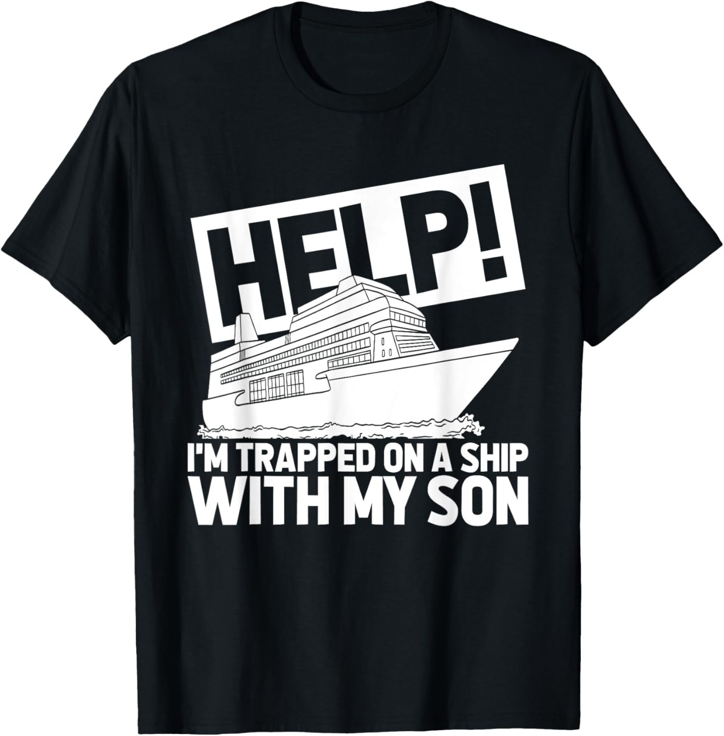Funny Liner Cruising Ship Captain Ocean Trip Boat