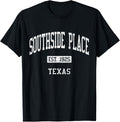 Southside Place Texas TX JS04 Vintage Athletic Sports