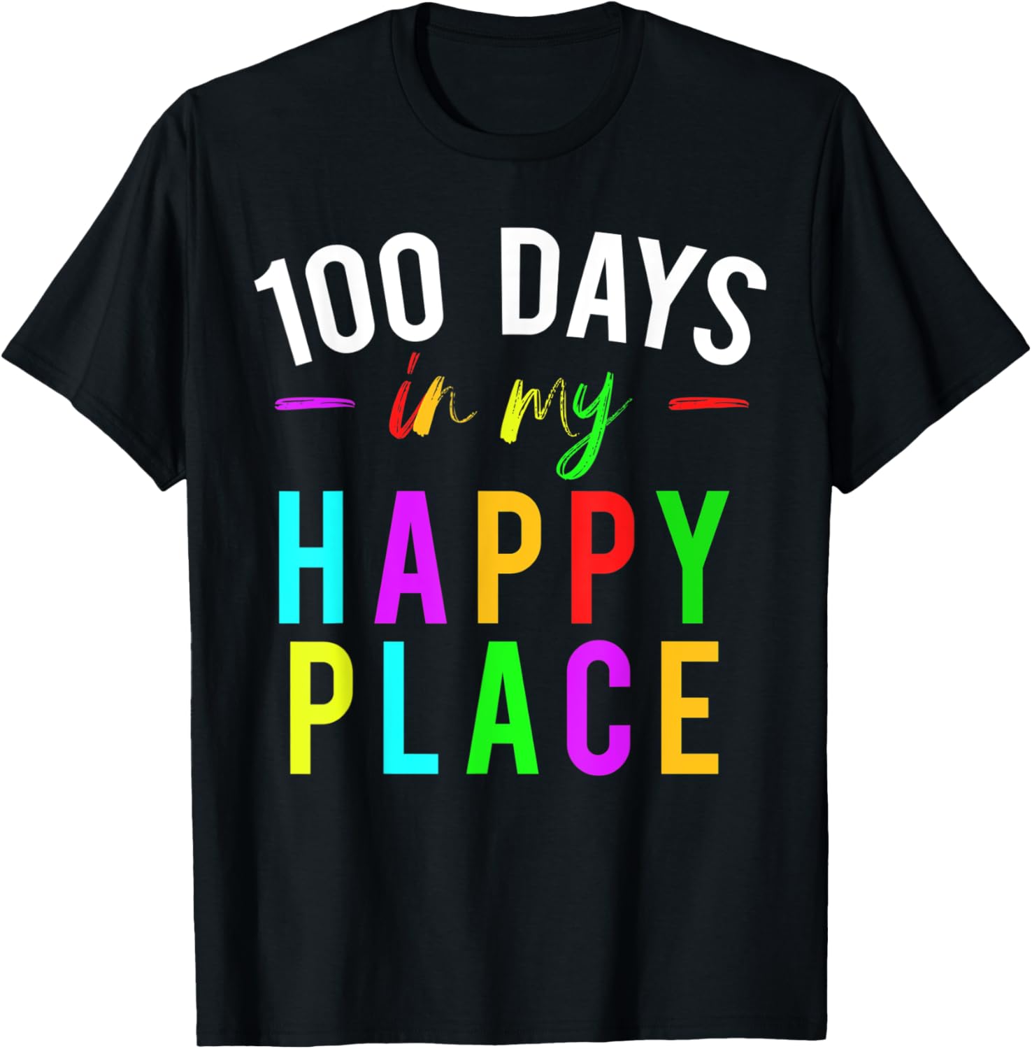 100 Days of School In My Happy Place Gift For Teachers