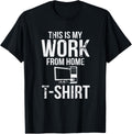 This Is My Work From Home T Shirt Funny Telecommuter T Shirt