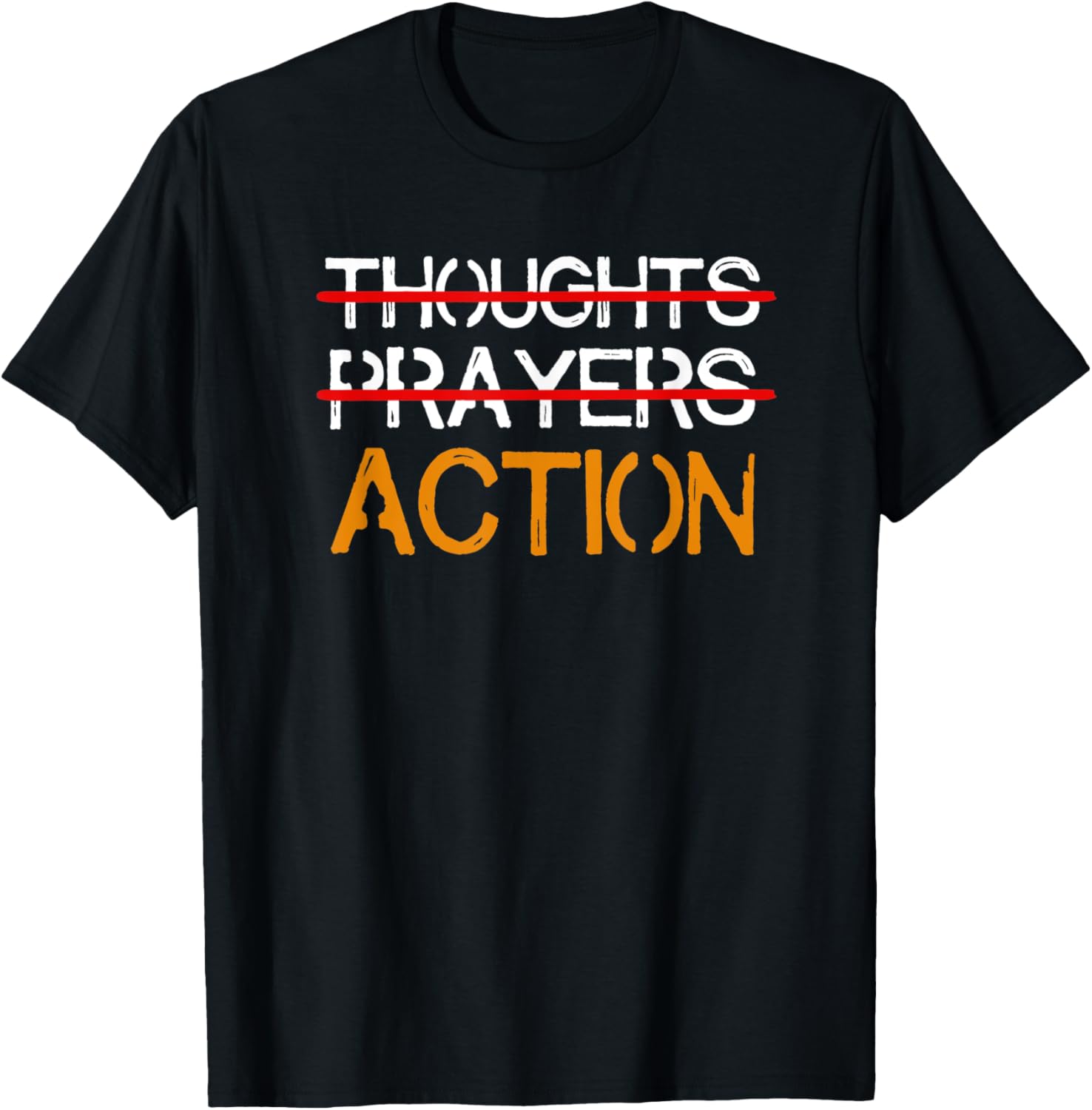 Anti Gun Thoughts Prayers Action Enough End Gun Violence