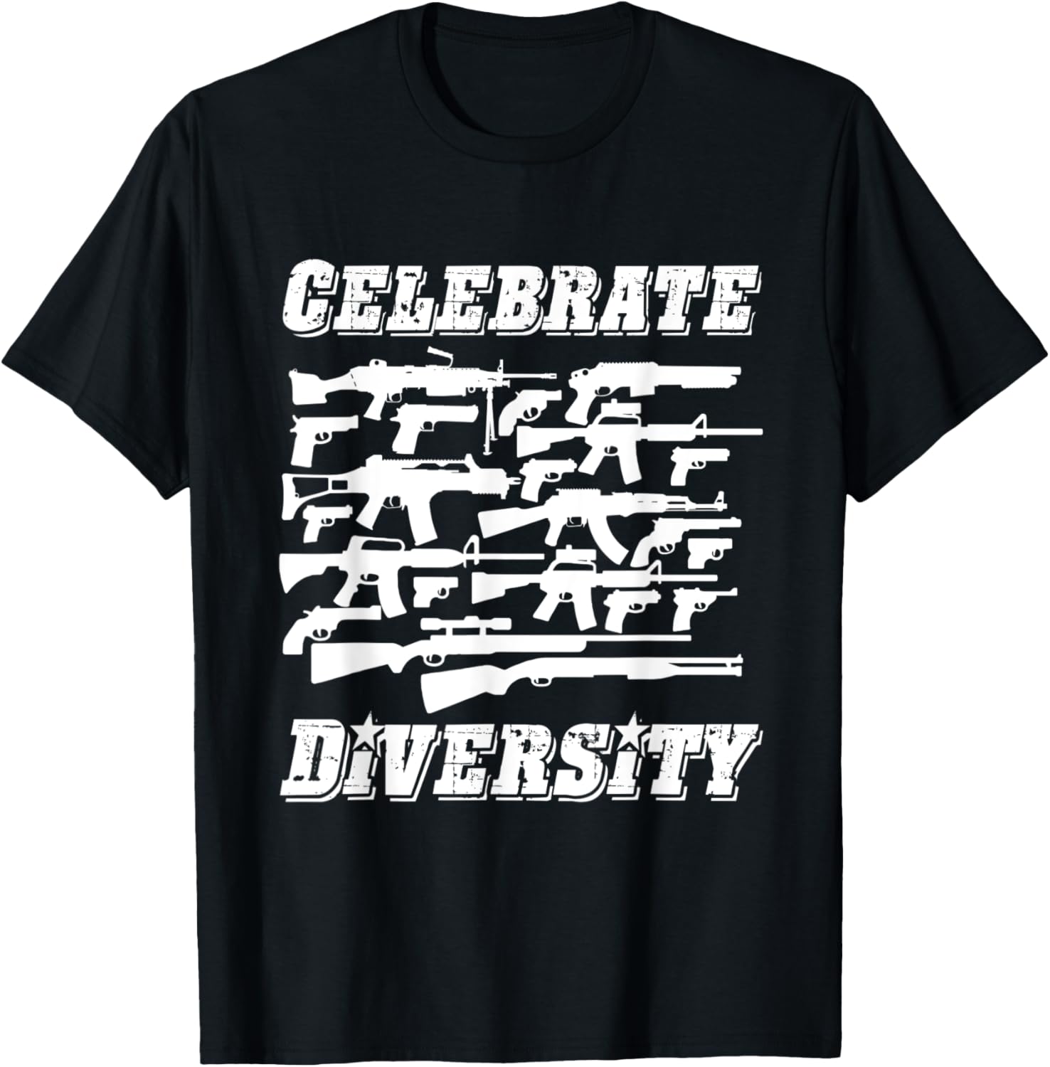 Celebrate Diversity Funny 2Nd Amendment Pro Gun Rights