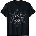Gun Shirt Snowflake Made Out Of Guns Handgun Auto