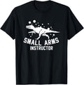 Small Arms Instructor Funny Gun T Rex Dinosaur