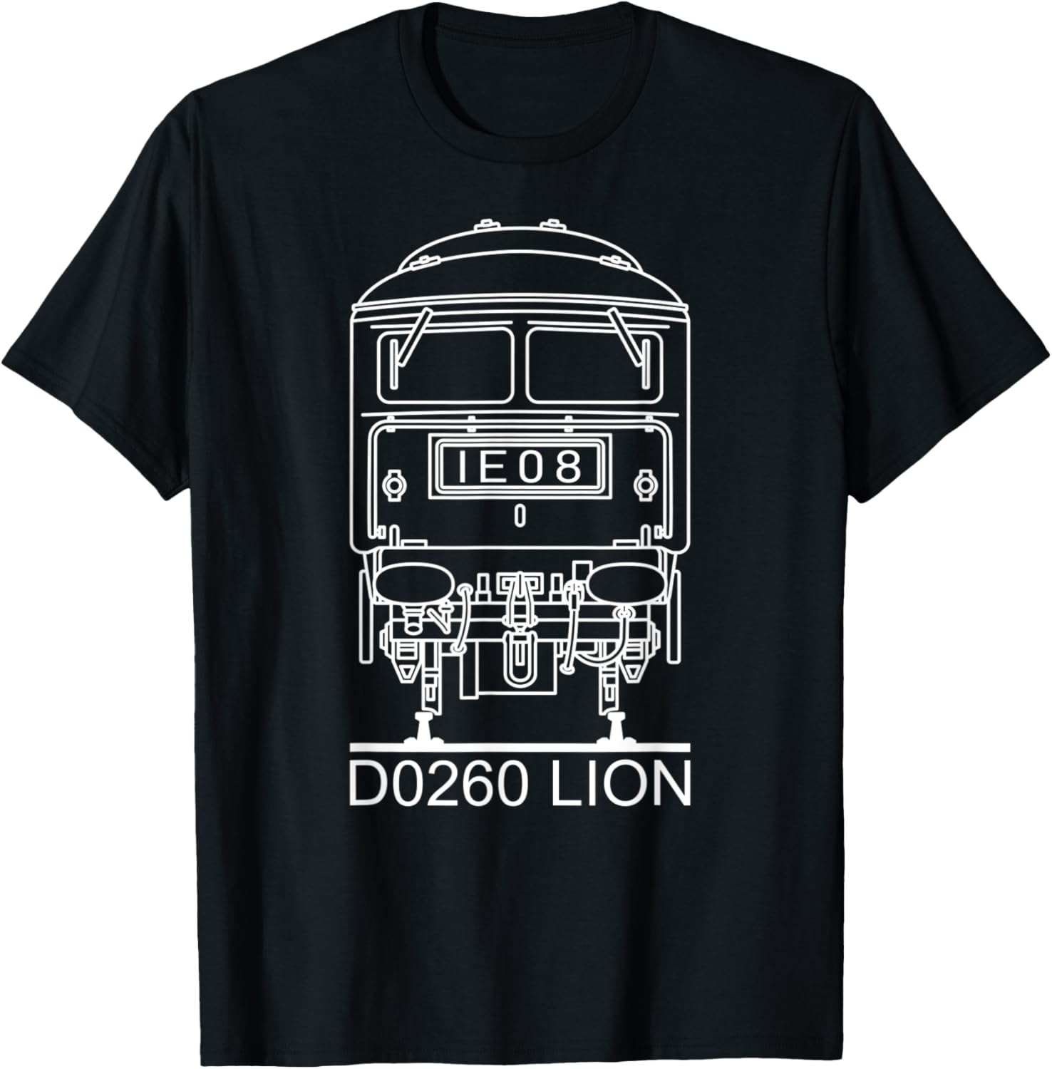 D0260 Lion Prototype Type 4 Diesel Locomotive Blueprint