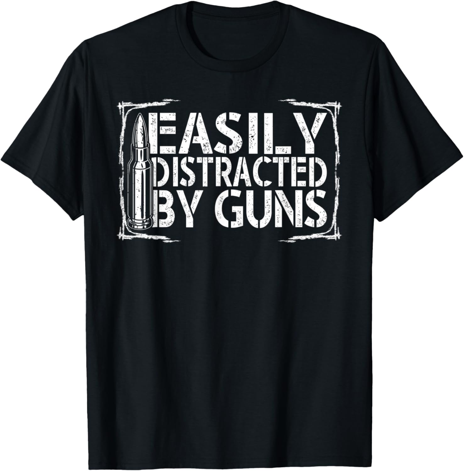 Funny 2Nd Amendment Easily Distracted By Guns