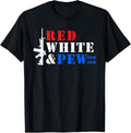 2A 2Nd Amendment Red White Pew Pro Gun