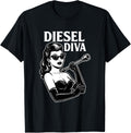 Diesel Diva Pin Up Girl Car Mechanic Garage