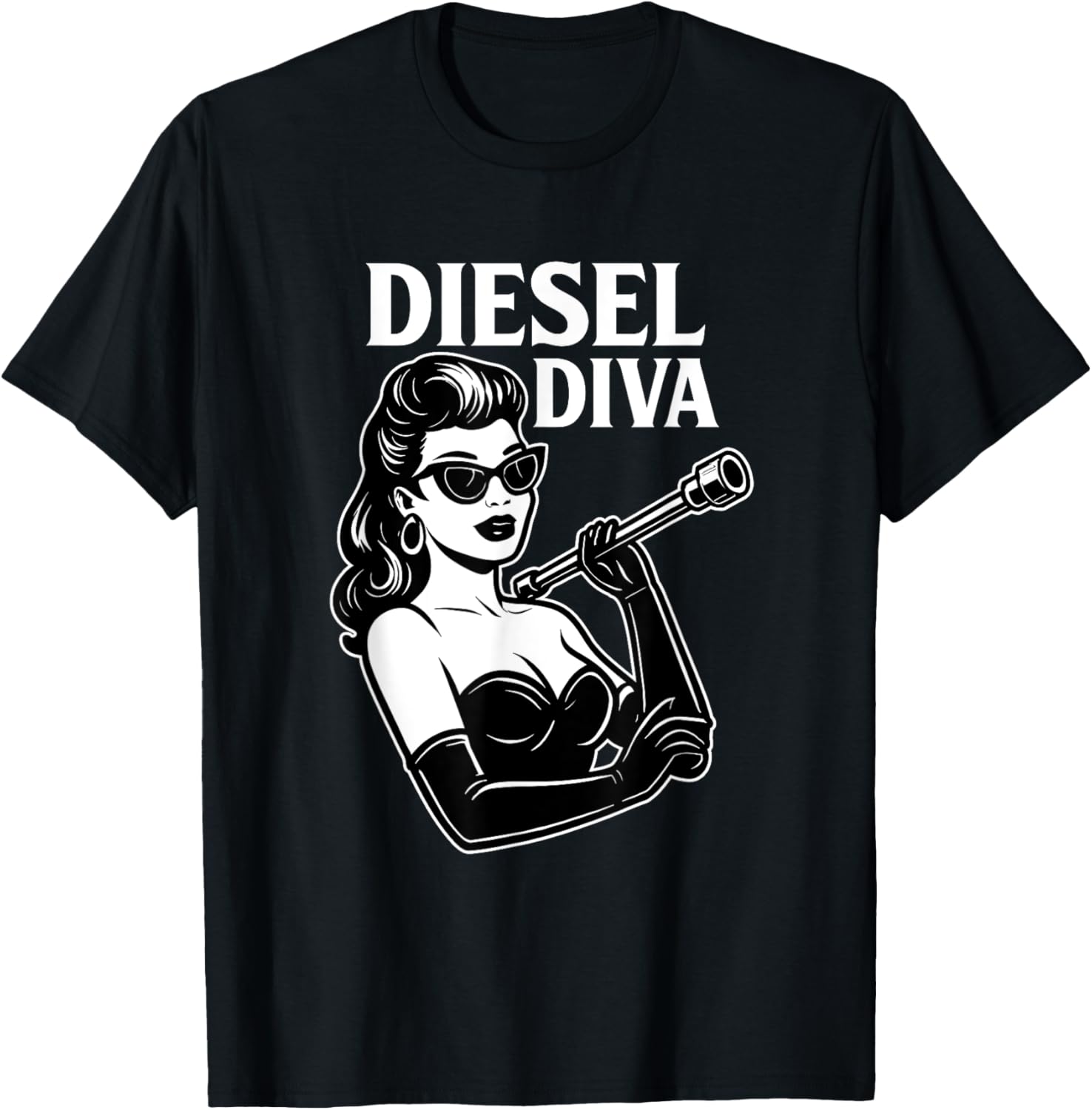 Diesel Diva Pin Up Girl Car Mechanic Garage