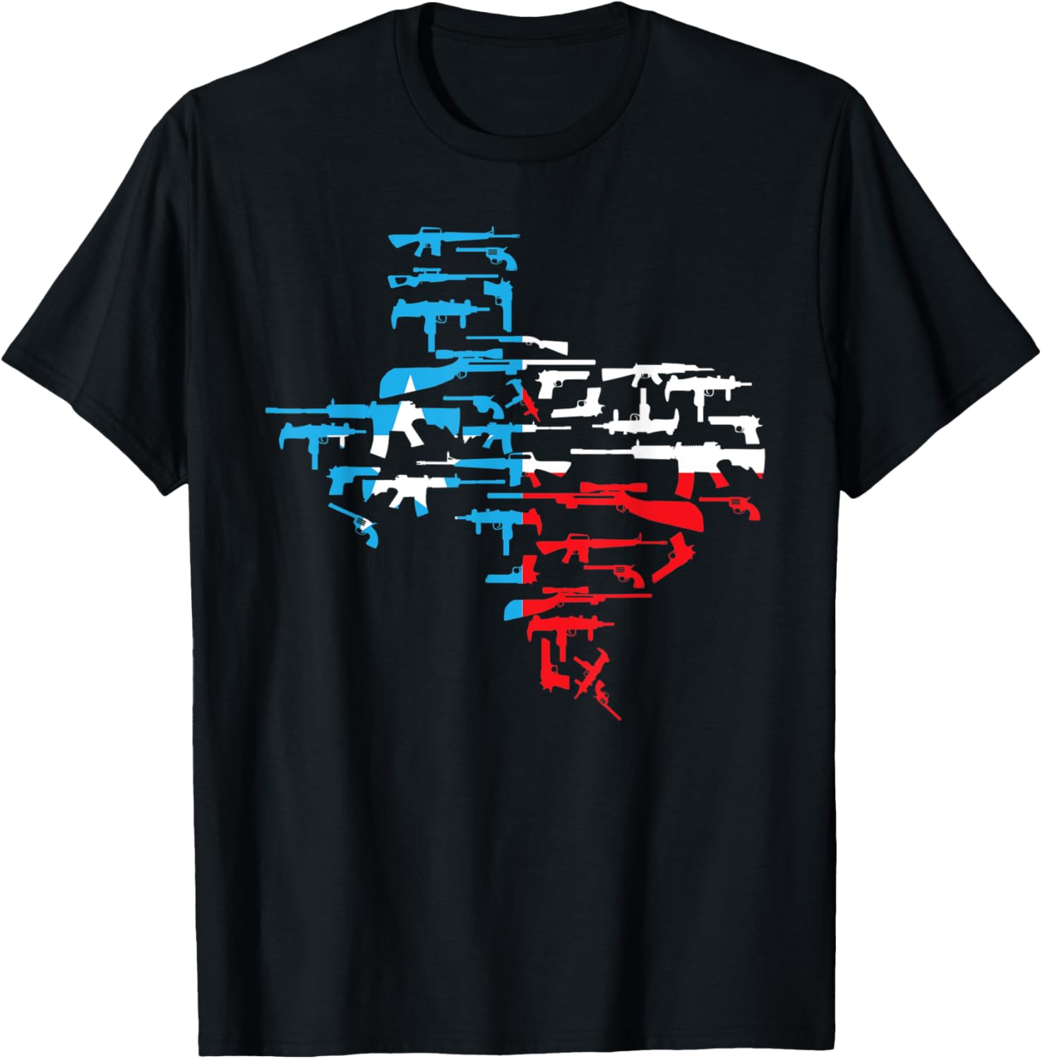 Diplomatic Texas Map Guns Bullet Shooting