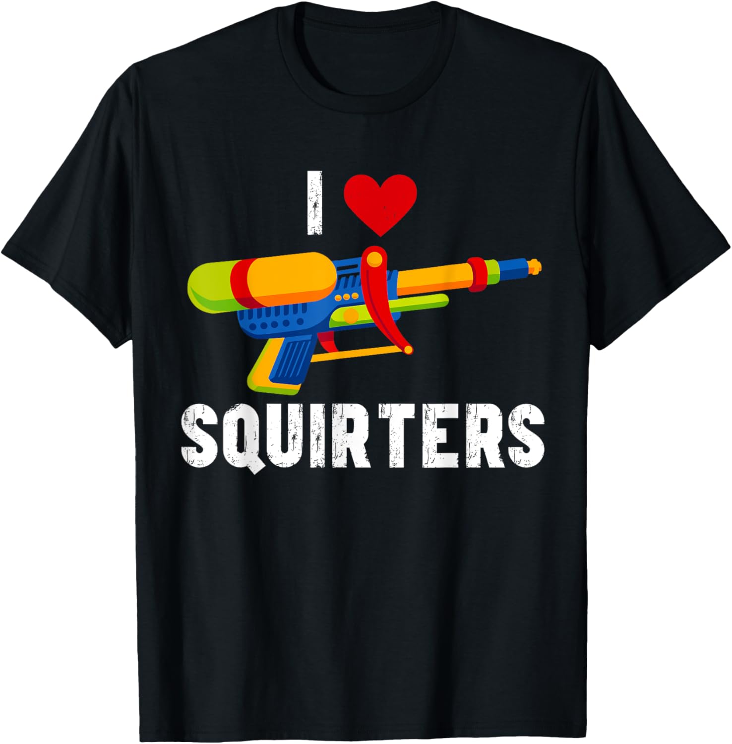 I Love Water Blasters Shirt Funny Summer Squirter Water Gun