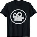 Filmmaker T Shirt Gift for Cameraman or Movie Buff Geek