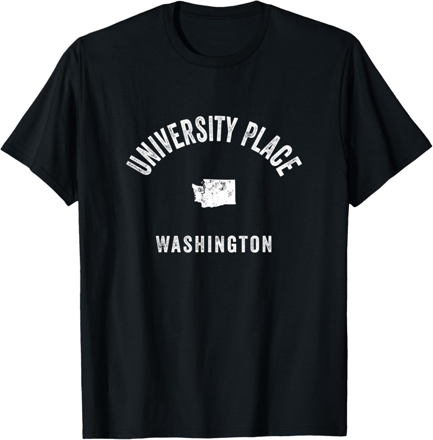 University Place Washington WA Vintage 70s Athletic Sports D