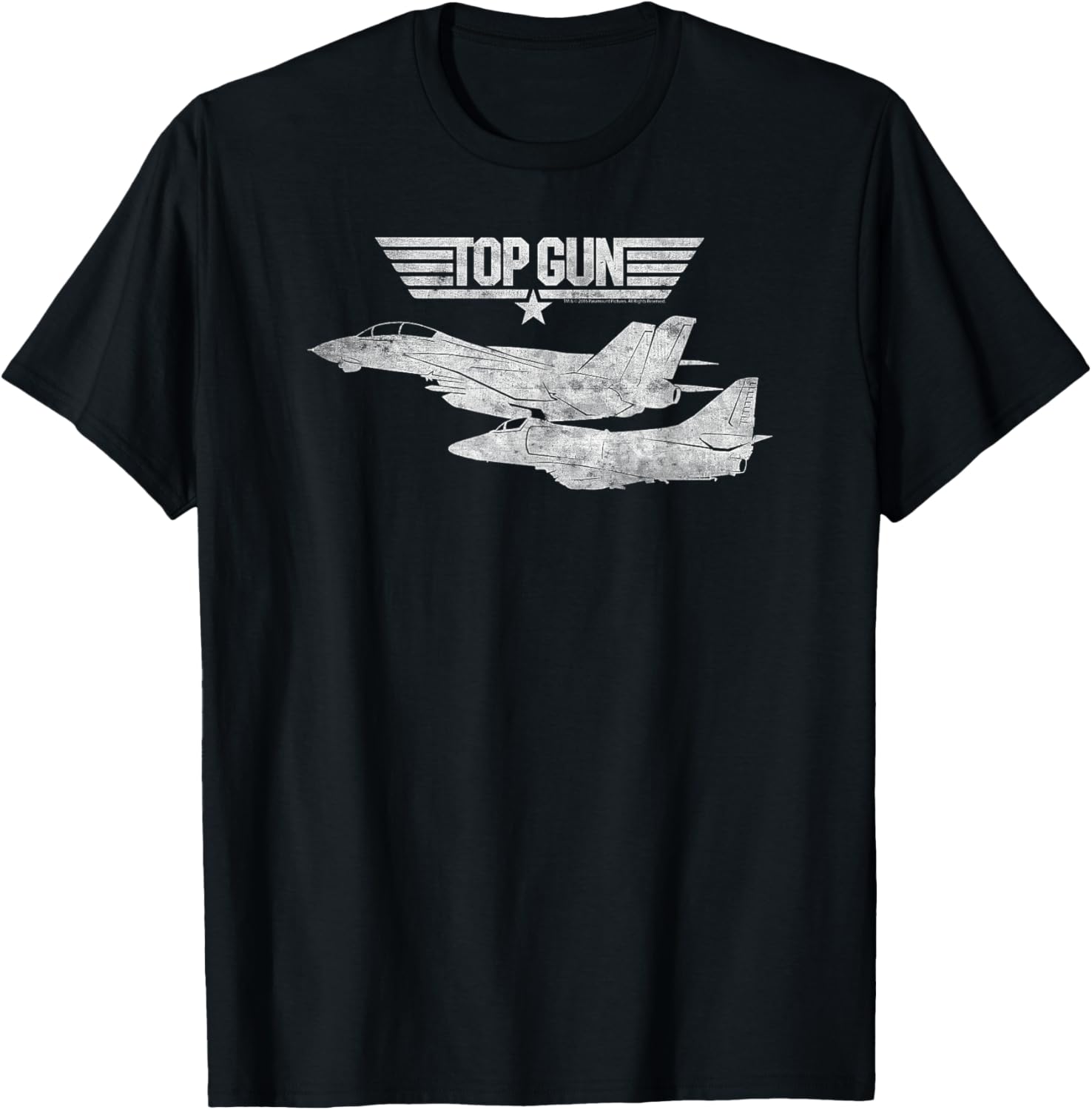 Top Gun White Planes With Logo Action Movie