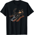 Fresan Gun Cat Lover Cool Kitten Weapon T Shirt Cat Gun Themed