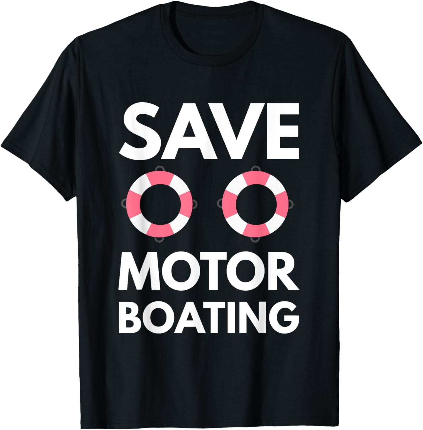 Funny Breast Cancer Awareness Month Save Motor Boating