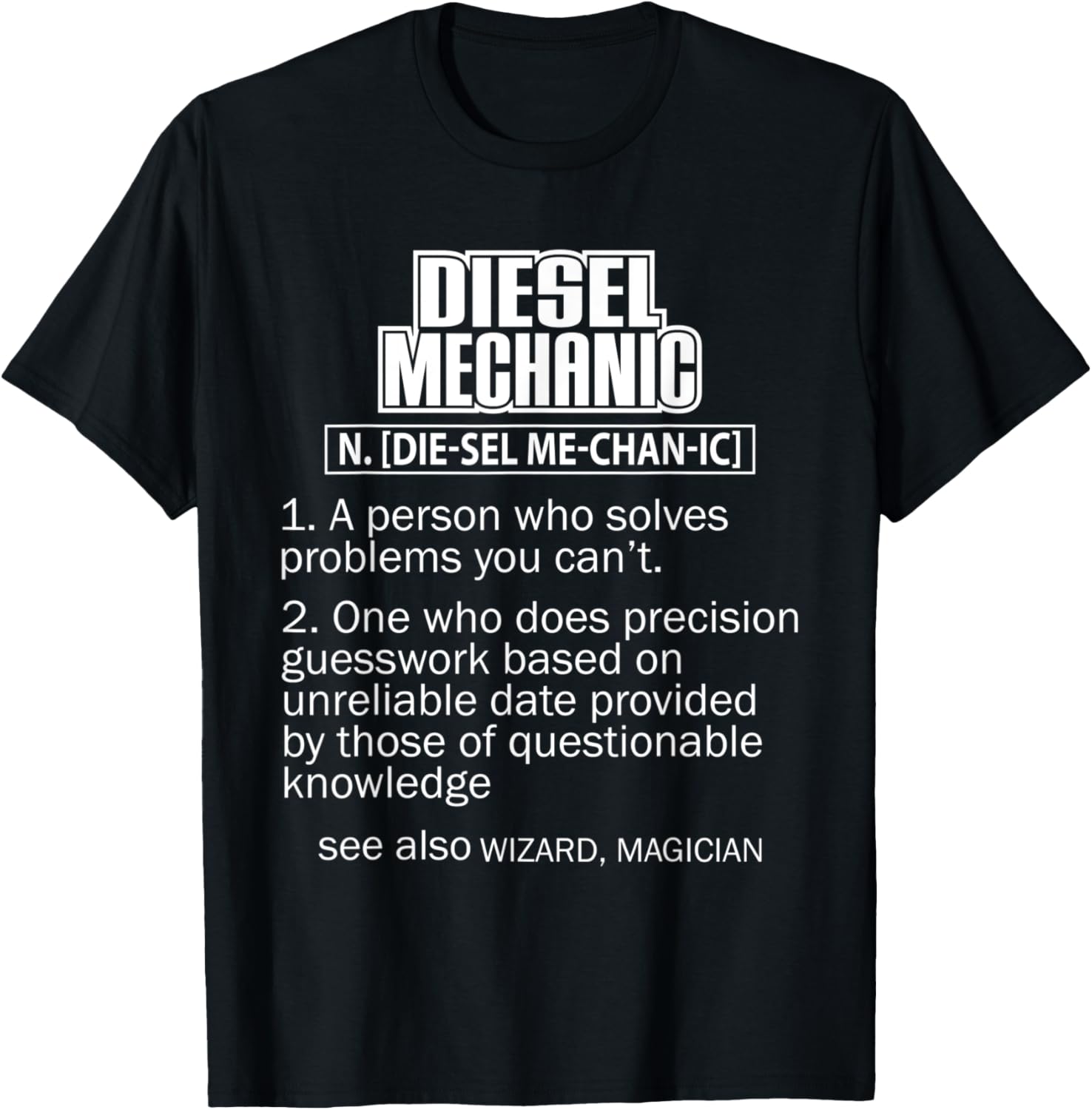 Diesel Mechanic Car Repairman Auto Repair Garage Workshop
