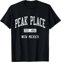 Peak Place New Mexico NM JS04 Vintage Athletic Sports