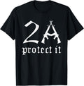 2Nd Amendment Flag Protect It 2A Gun Rights Supporter