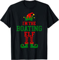 Family Matching I M Boating Elf Christmas