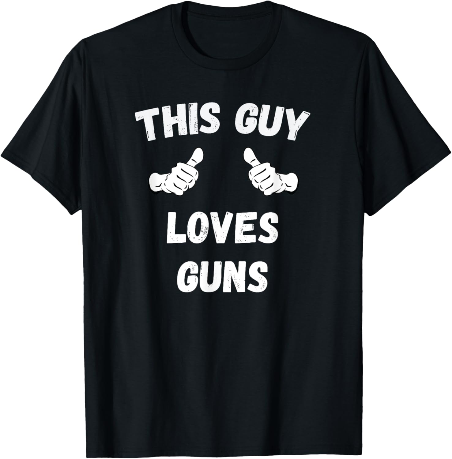 This Guy Loves Guns