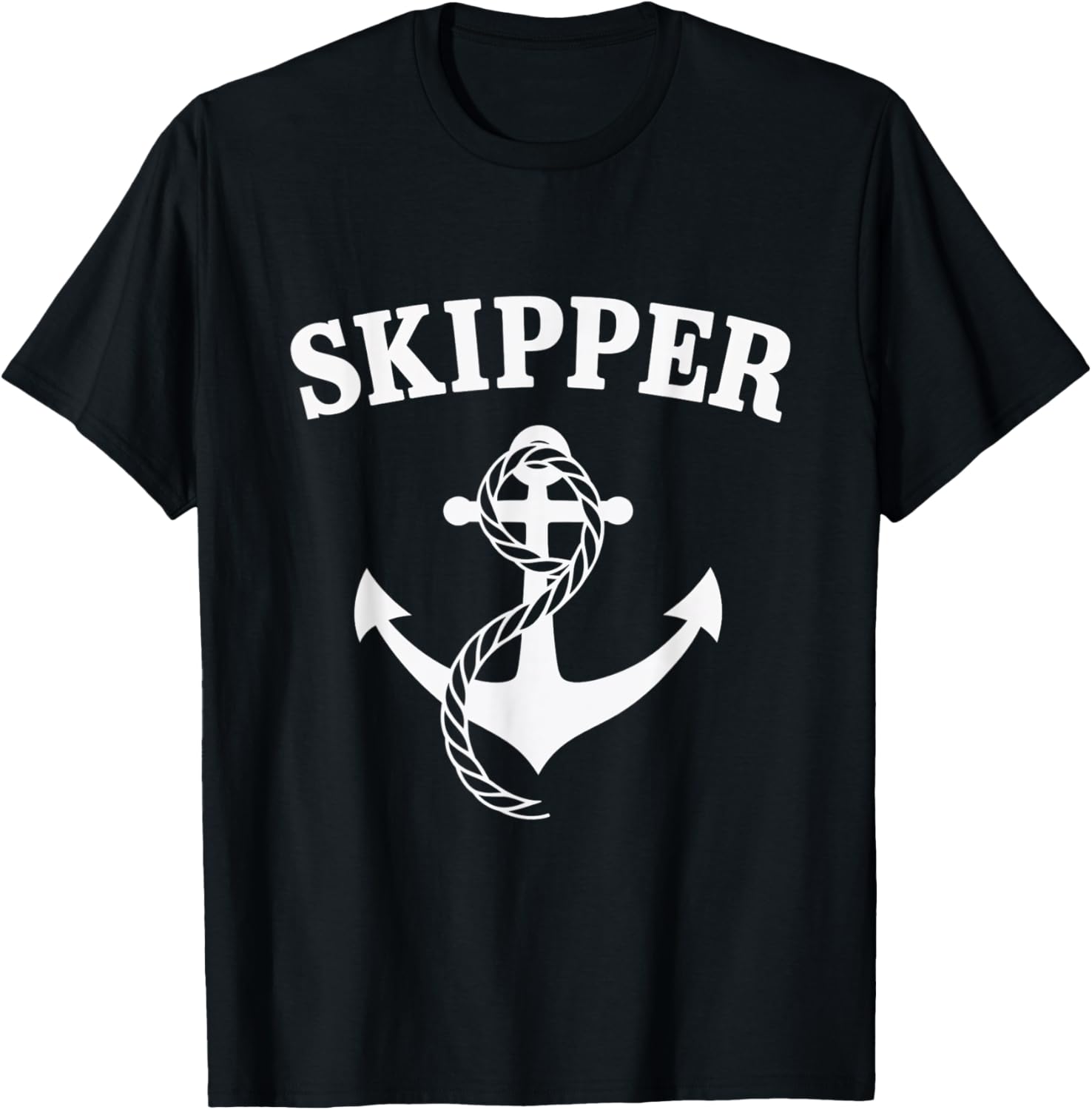 Skipper Anchor Nautical Boating Sailor Sea