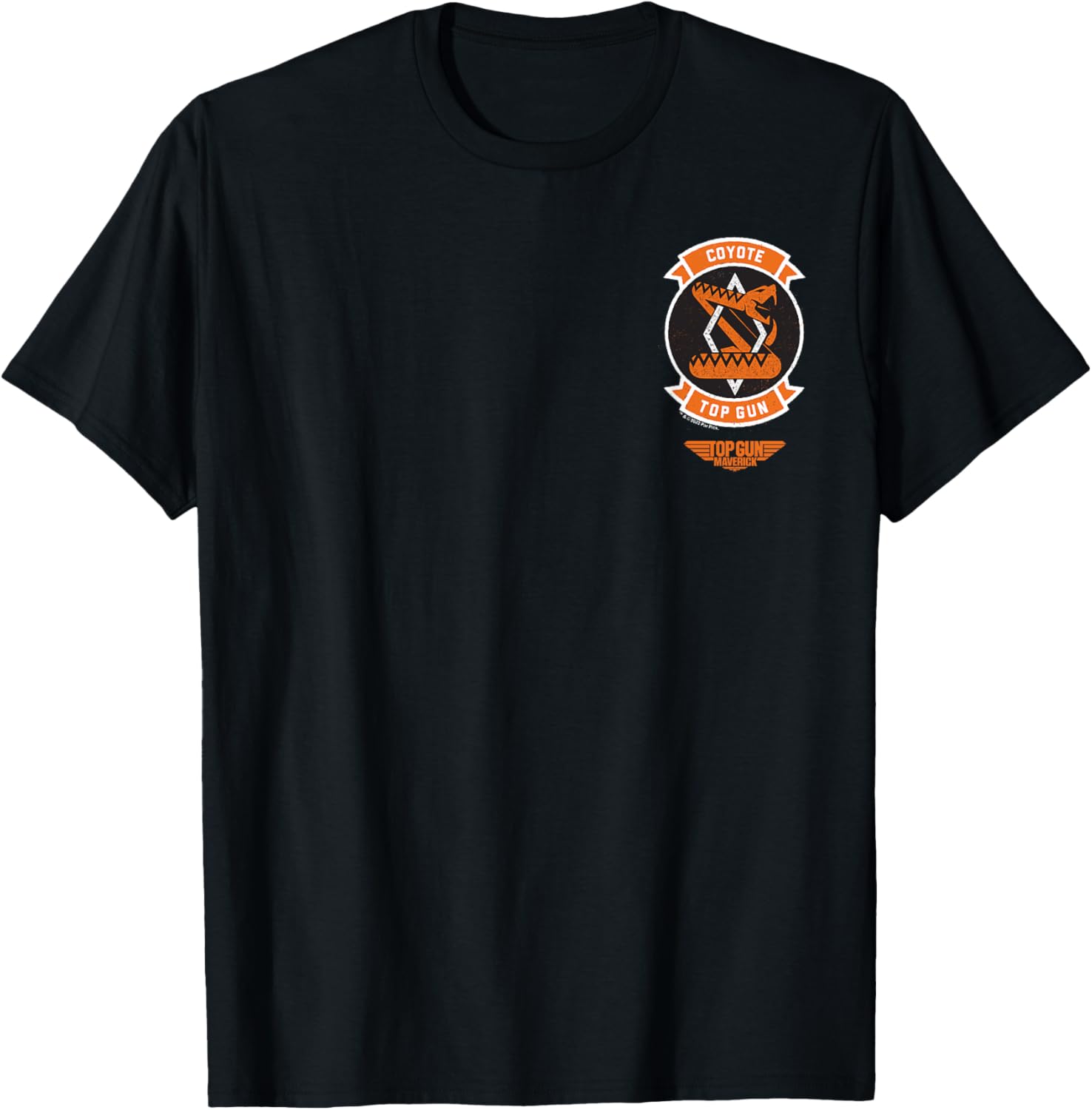Top Gun Maverick Coyote Rattlesnake Pocket Logo