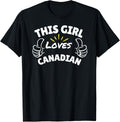Fun Graphic-This Girl Loves Canadian