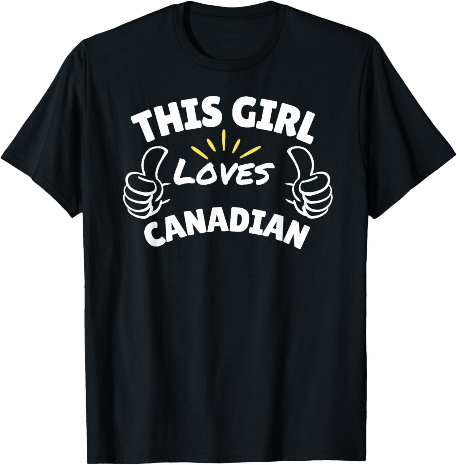 Fun Graphic-This Girl Loves Canadian