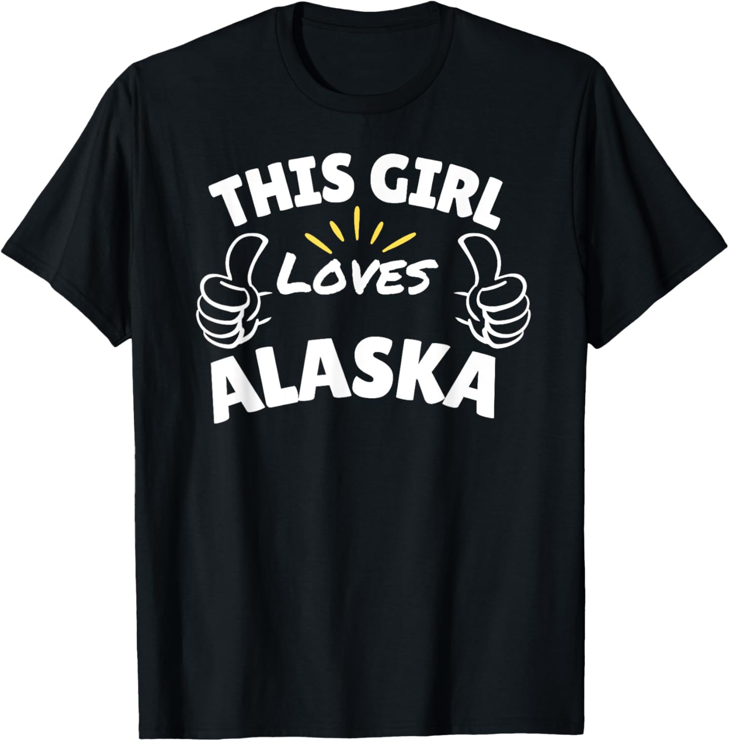 Fun Graphic-This Girl Loves Alaska