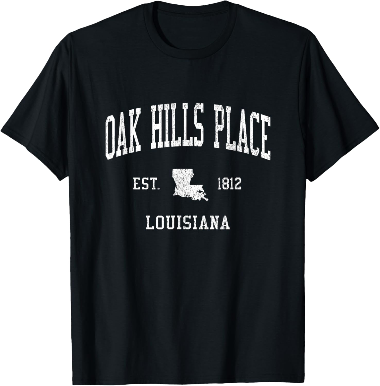 Oak Hills Place LA Vintage Athletic Sports JS01