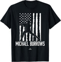 Distressed Flag Swing Michael Burrows Prospect Baseball Fan
