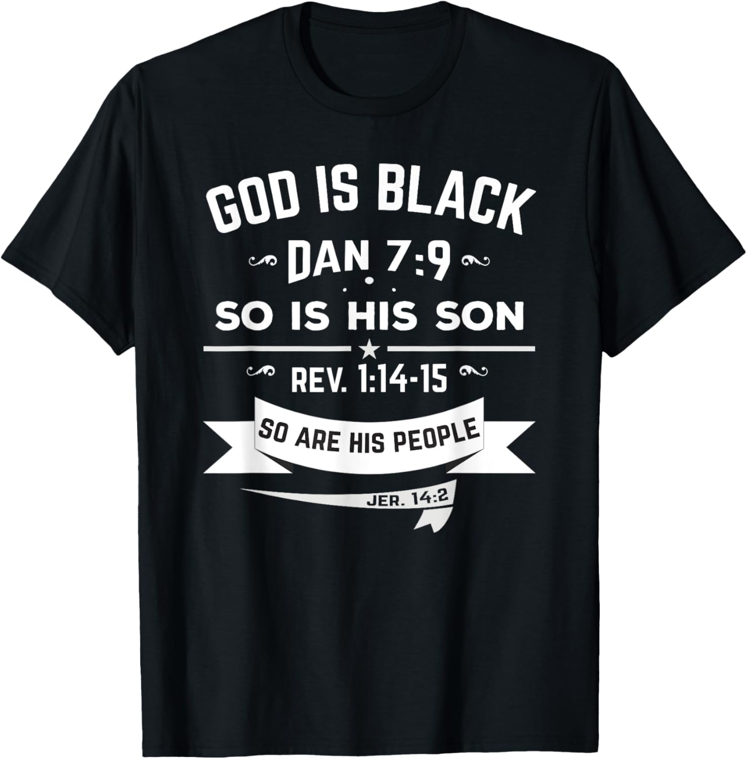 Hebrew Israelite Clothing God Is Black Womens Mens T Shirt