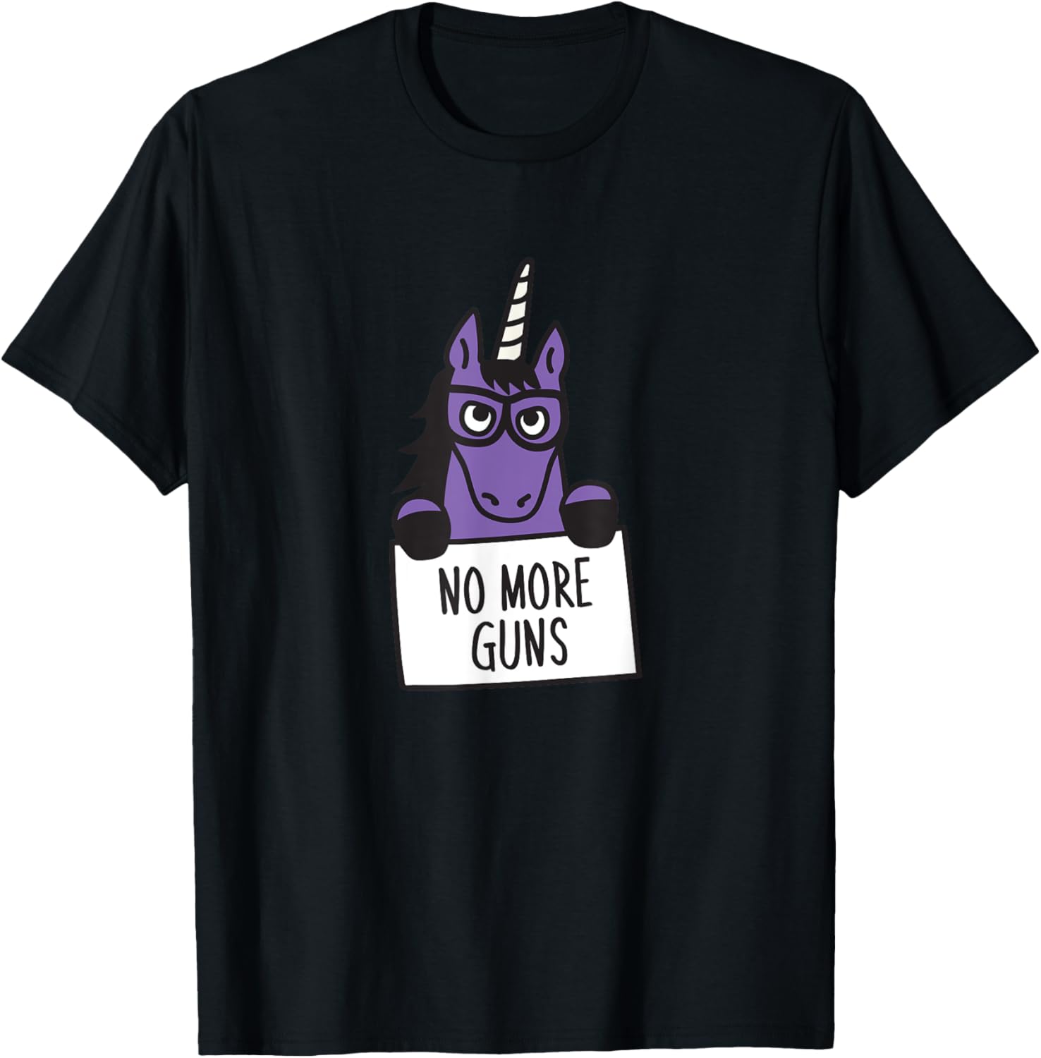 No More Guns Unicorn Gun Control Activist