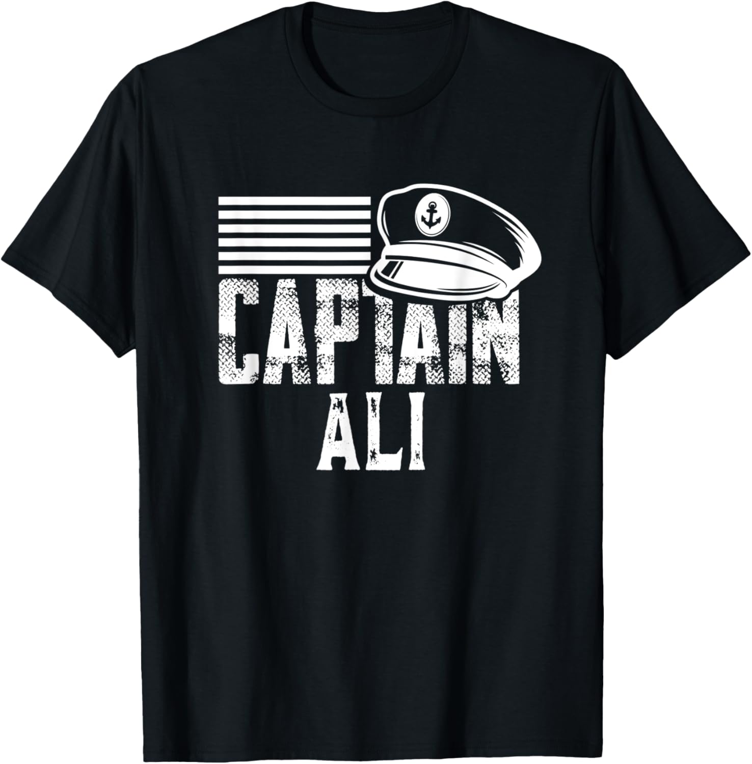 Vintage Captain Ali Personalized Boating Captain