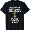 In Case Of Emotional Breakdown Place Ferret Here