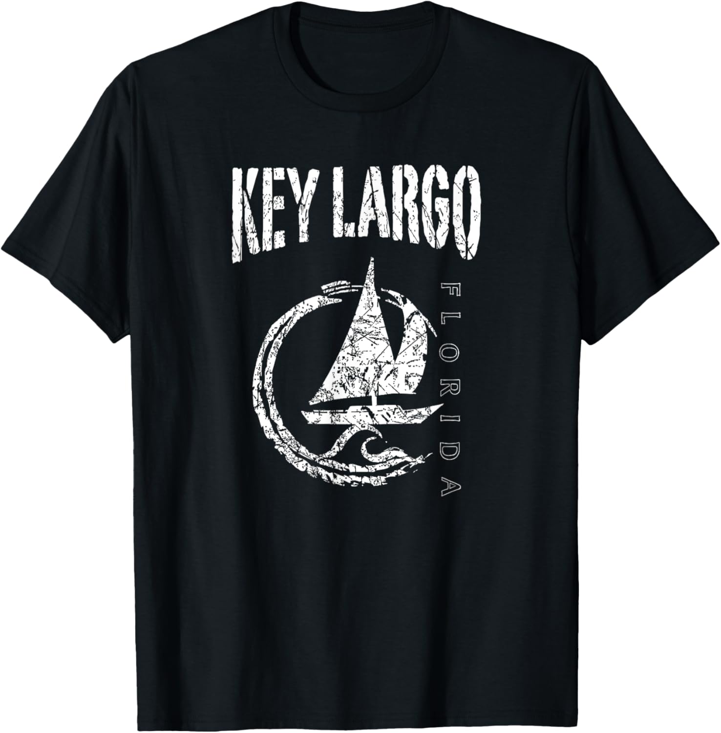 Key Largo Florida Souvenir Sailboat Sailing