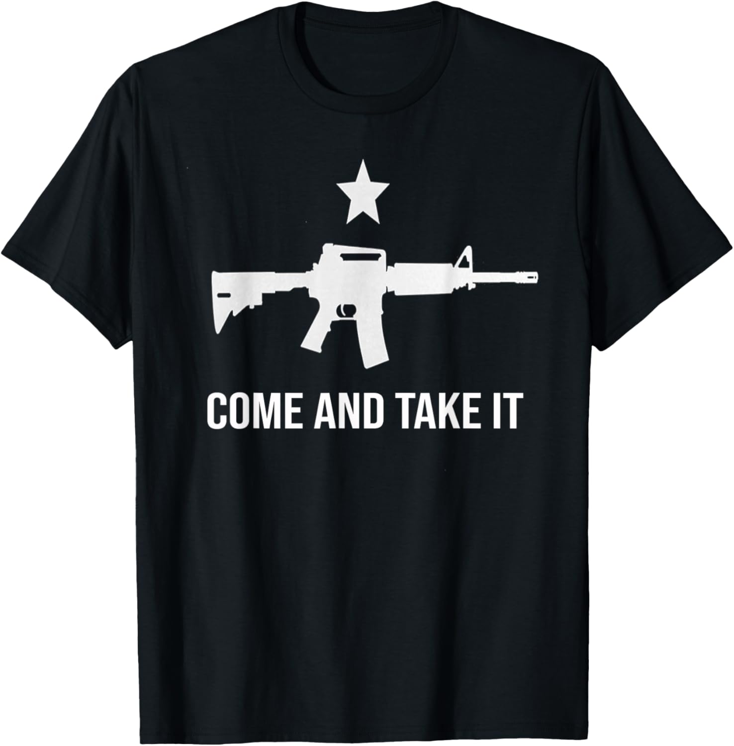 Gun Rights Supporter Ar 15 Come Take It 2A Gun Lovers