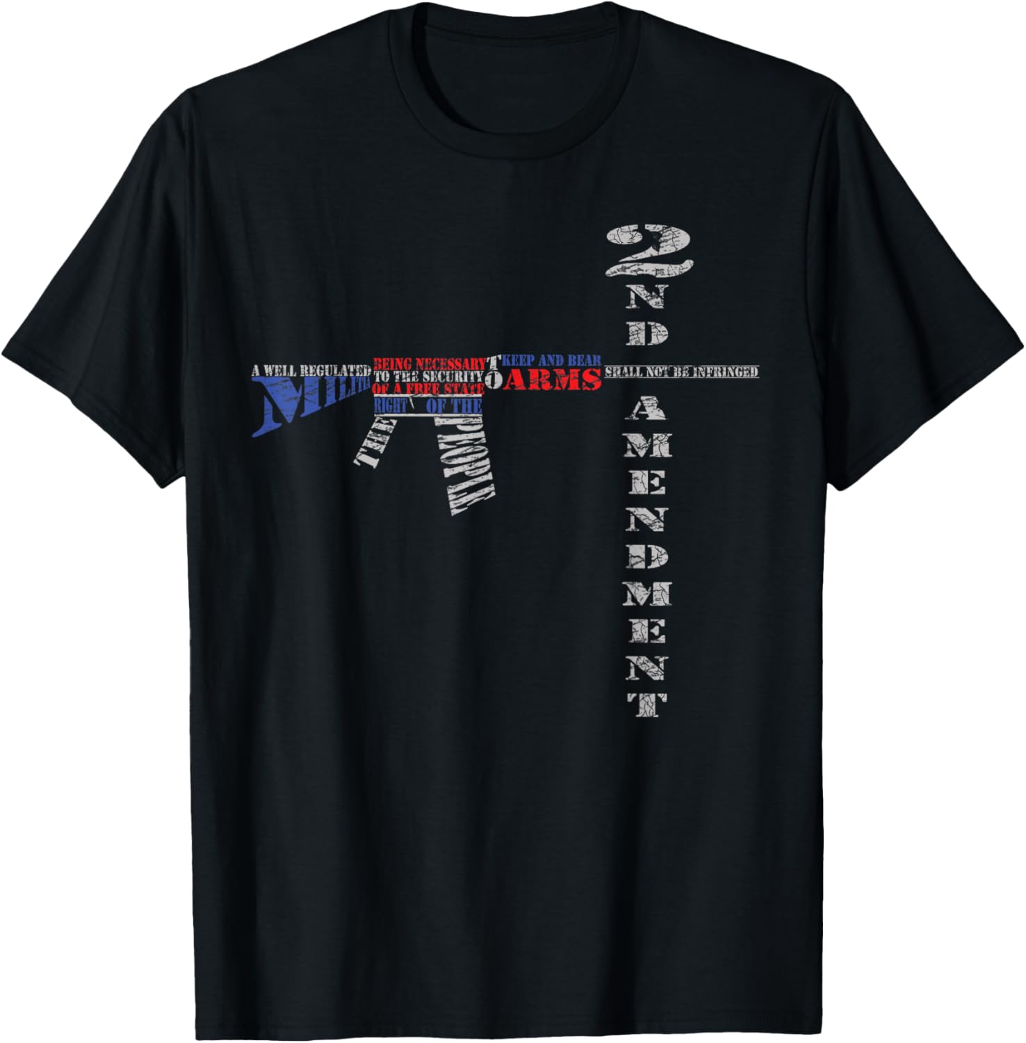 2Nd Amendment Ar15 Pro Gun T Shirt