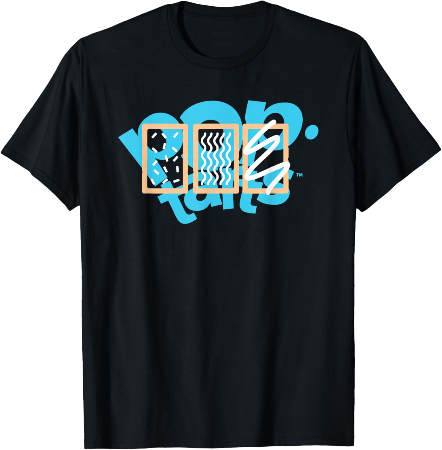 Pop Tarts Blue Logo With Graphic Pastries