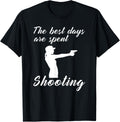 The Best Days Are Spend Gun Funny Tee