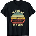 Funny Boating Retro Life Better On A Boat
