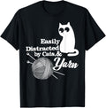 Easily Distracted Cats and Yarn Crochet