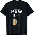 Anatomy Of A Bullet Design Fun Gun Lover Tees